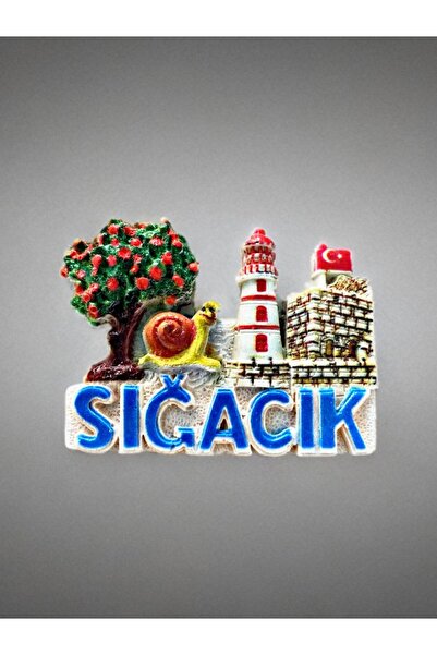 Mundy SIĞACIK Temalı Kabartmalı Polyester Magnet 7,5cm x 5,5cm