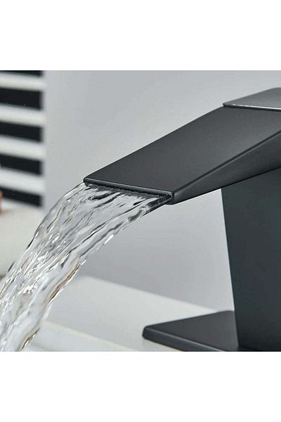 CasaVie Black washbasin mixer, with digital display, code 1478