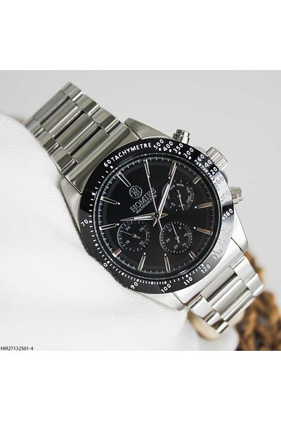 Homies Hm27132S01-4 Men's Wrist Watch with Steel Band