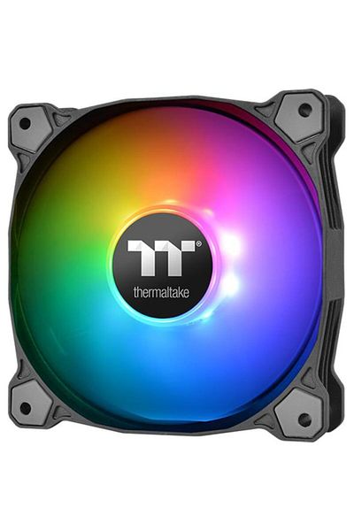 THERMALTAKE Ventilator radiator Pure Plus RGB 12, pachet de 3