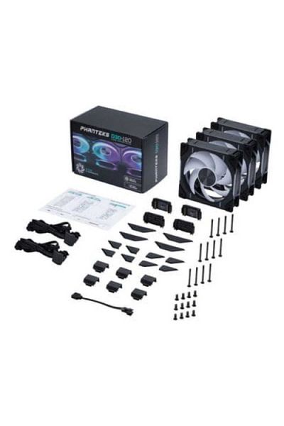 Phanteks Ventilatoare PC, Phanteks, 120 mm, DRGB, Negre