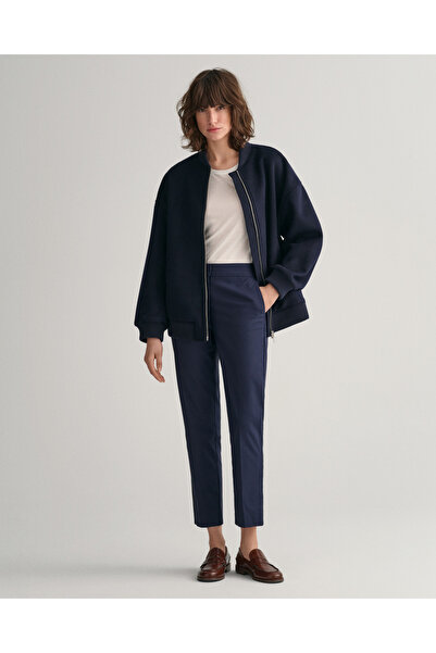 Gant Kadın Lacivert Slim Fit Pantolon