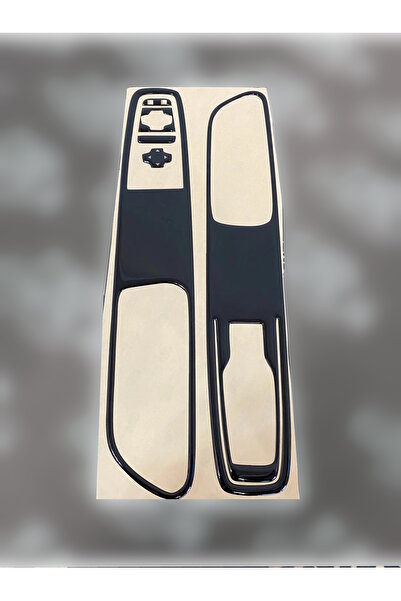 ODAC TUNING Clio 4 Yeni Cam Açma Modeli Parlak Siyah Kaplama PianoBlack Maun Kaplama (2 cam açmalı model için)