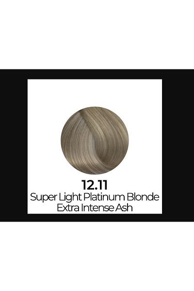 Inebrya Hair Color No 12/11 Super Light Platinum Blonde Extra Intense Ash 100ml