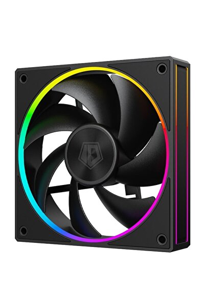 ID-COOLİNG AF-127 120mm Black Fan with aRGB Lighting