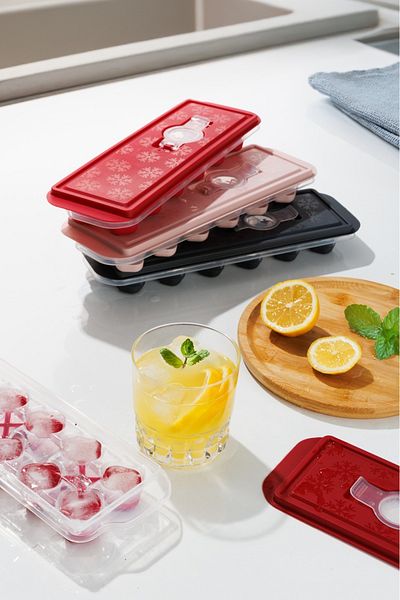 Dem Home Bass Finger Silicone Ice Mold 12 Compartment Ice Mold Silicone Icebox