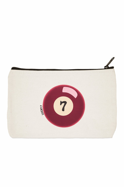 designedfy Несесер за гримове с щампа Lucky7