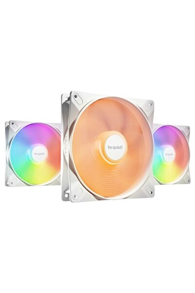 Be Quiet! Ventilator PC, Be quiet!, Light Wings LX, set 3 bucati, alb, 140x14...