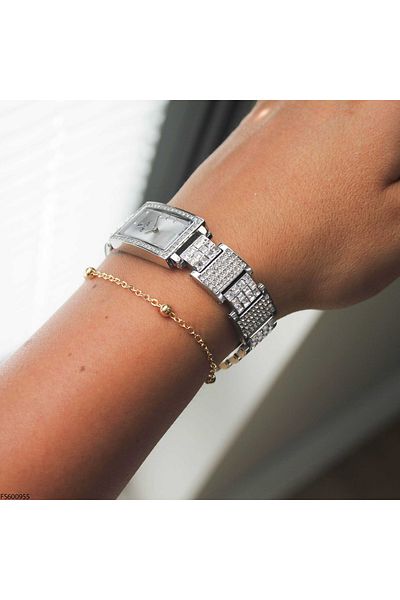 Fiesta Fs600955 Women's Wrist Watch with Steel Band