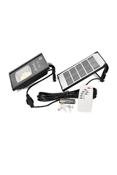 GDTIMES Solar projector with panel and remote control, 1 pc.
