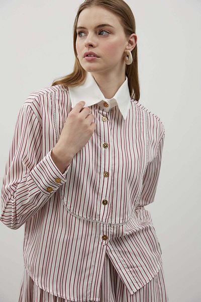 FUSHYA Striped double set