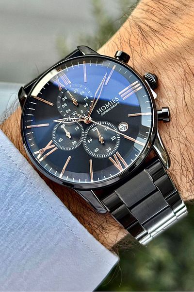 Homies Men's Wristwatch - Original Product - 2 Years Warranty - 3 Atm Water Resistance