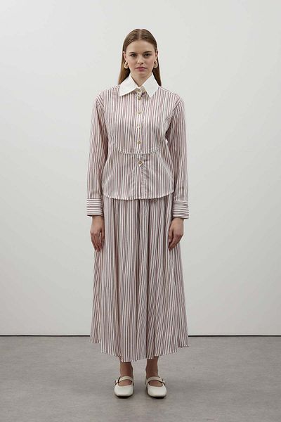 FUSHYA Striped double set