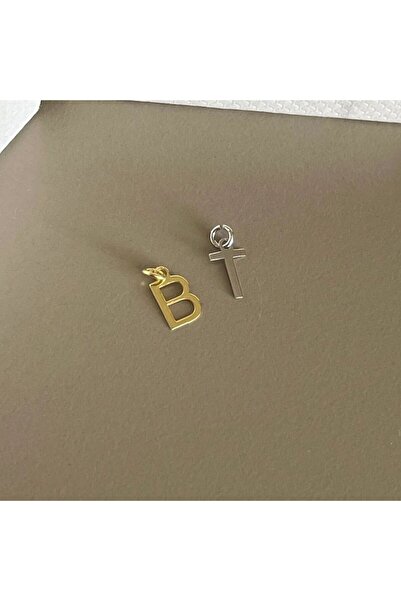 sirius jewelry 925 Gümüş | Ekstra Charm / Harf Kolye Ucu ( Taşsız )