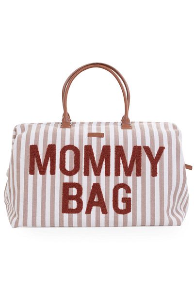 CHILDHOME Geanta de infasat Mommy Bag Nude/Alb