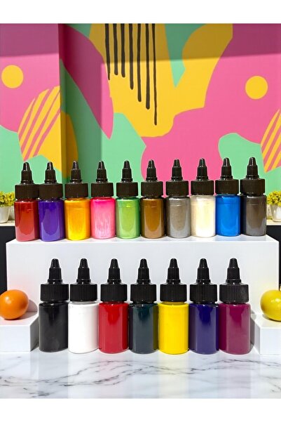 stonechem Epoksi bazlı opak ve sedefli pigment seti tüm renkler