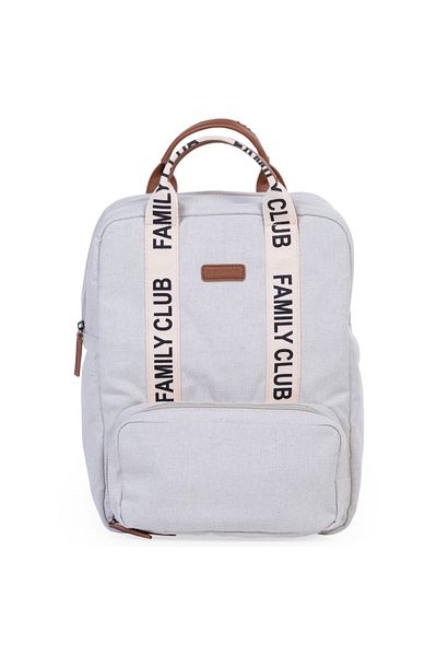 CHILDHOME Rucsac de infasat Family Club Signature Alb