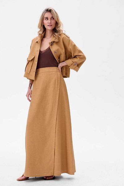 Blue Shadow Korcula skirt Caramel