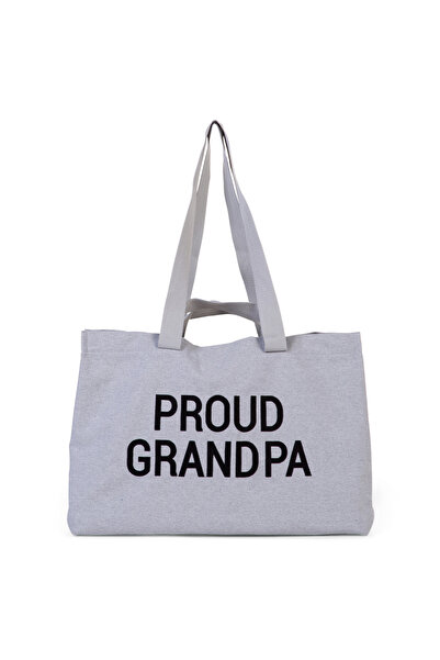 CHILDHOME Τσάντα Proud Grandpa Γκρι
