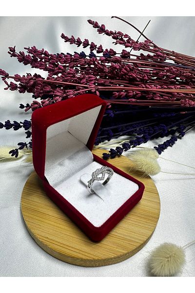 Mutenaura Stainless Steel Adjustable Heart Ring