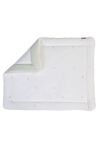 CHILDHOME Playmat 75x95 cm Jersey/Muslin Green