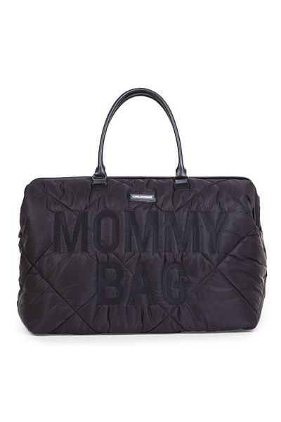 CHILDHOME Geanta de infasat matlasata Mommy Bag Negru