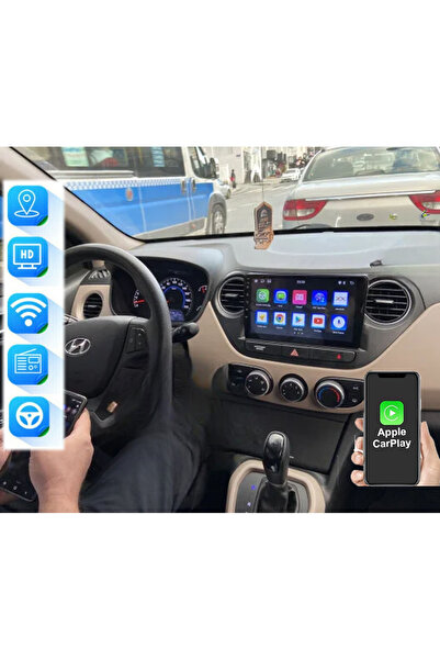 CarSmarT HYUNDAİ İ10 2013/2019 9 İNÇ 4-32 PRO MODEL QLED EKRAN