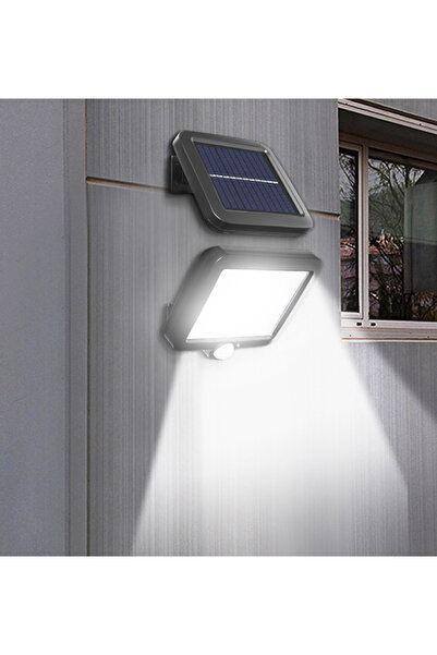 borayris SOLAR GÜNEŞ ENERJİLİ HAREKET SENSÖRLÜ LED DUVAR SPOTU 5 m Kablo uzatmalı