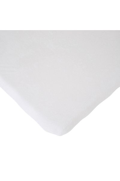 CHILDHOME Mattress sheet 75x95 cm Childhome, White Knit