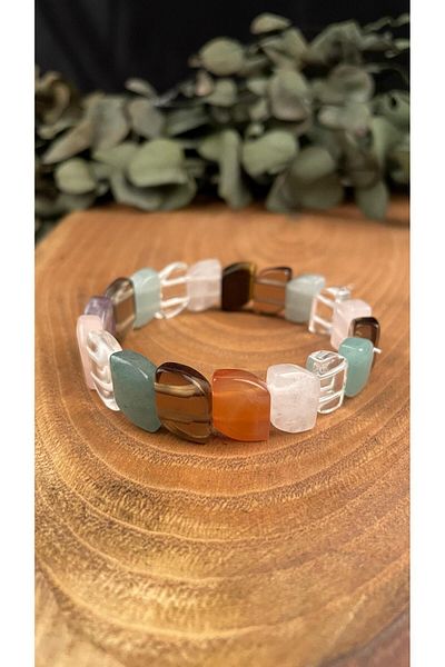 Dünya Doğal Taş Mixed Natural Stone Bracelet