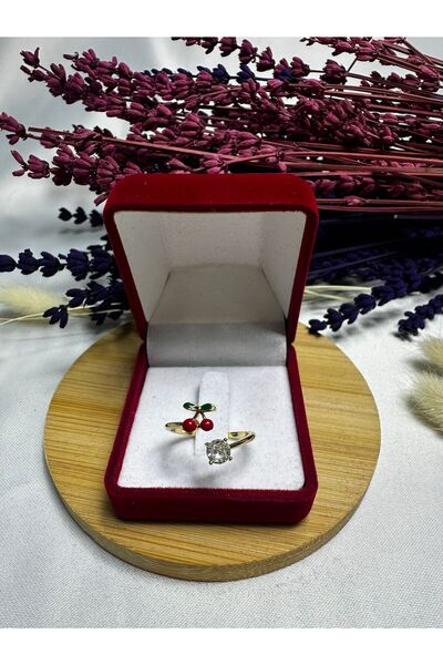 Mutenaura خاتم الأميرة بحجر الزركون قابل للتعديل