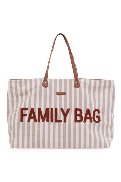 CHILDHOME Geanta Family Bag Nude/Alb