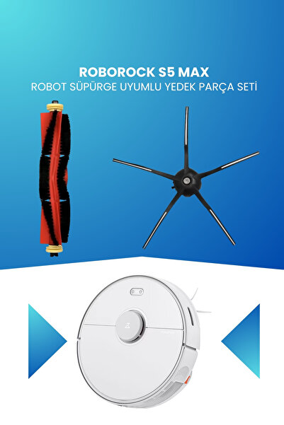 ELECTROLL Set de piese de schimb compatibile cu aspiratorul robot Roborock S5...