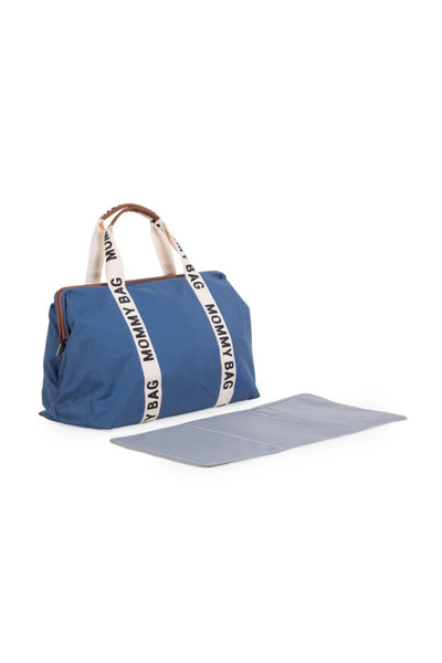 CHILDHOME Geanta de infasat Mommy Bag Signature Indigo