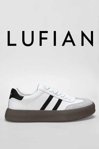 XStreet Lufian Samuel Men's Sneaker Leather Orthopedic Sports Shoes