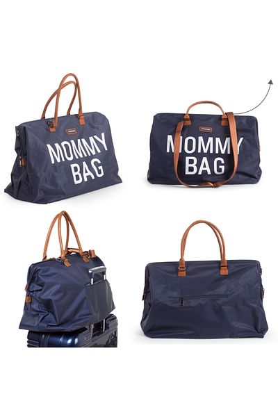 CHILDHOME Geanta de infasat Mommy Bag Bleumarin