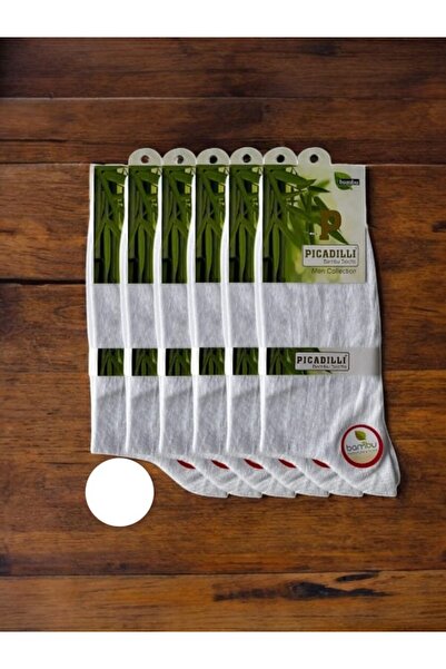 Picadilli 6'lı Paket Premium Erkek Yazlık İnce Bambu Soket Çorap 41-45