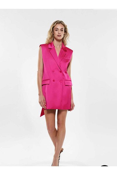 Imperial Rochie mini cu fundă dramatică la spate