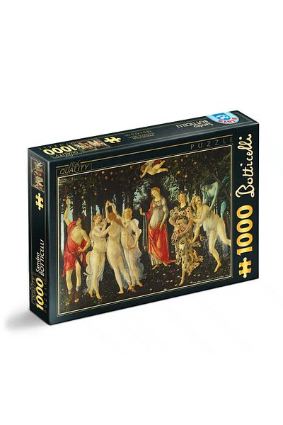 D-Toys Sandro Botticelli Puzzle - Adult Puzzle 1000 Pieces - Primavera