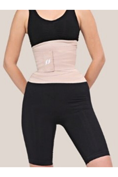 Fitsauna Fitbelt Belt 4m Men/ Slimming Firming Hourglass 4m Wrap Waist Corset Tan