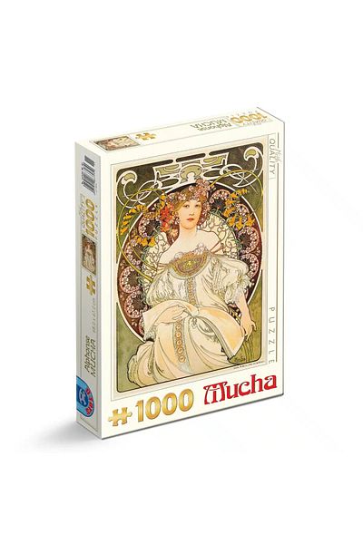 D-Toys Alphonse Mucha Puzzle - Adult Puzzle 1000 Pieces - Reverie