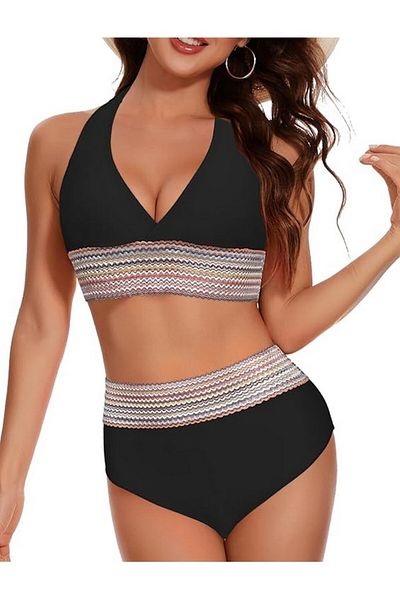 Evolyline 2-piece high-waisted swimsuit,