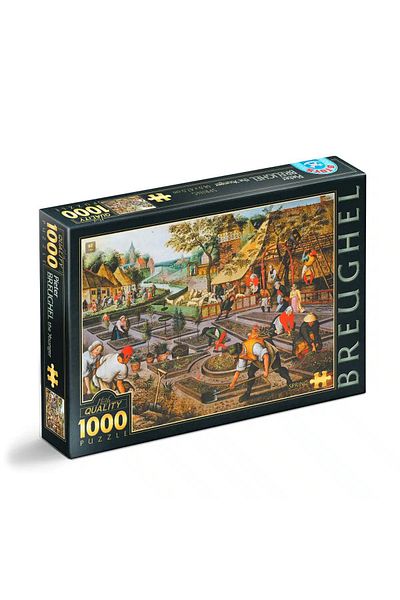 D-Toys Pieter Brueghel the Younger Puzzle - Adult Puzzle 1000 Pieces - Spring