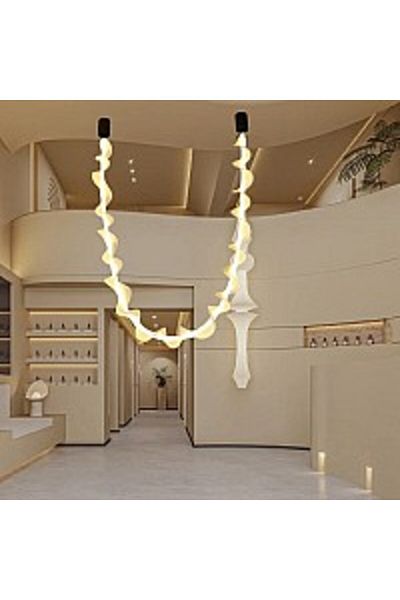 qwell modern hanging chandelier
