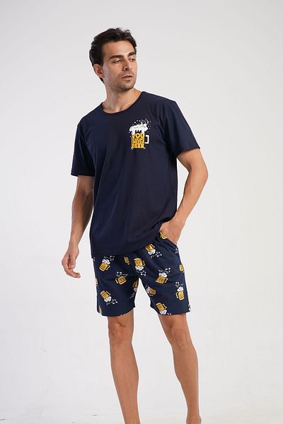 Vienetta Secret Pijama bumbac Vienetta Beer Negru