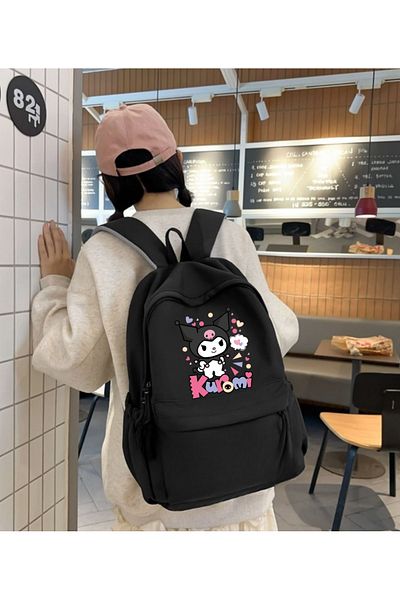 Toum Sanrio Series Printed Backpack School Bag