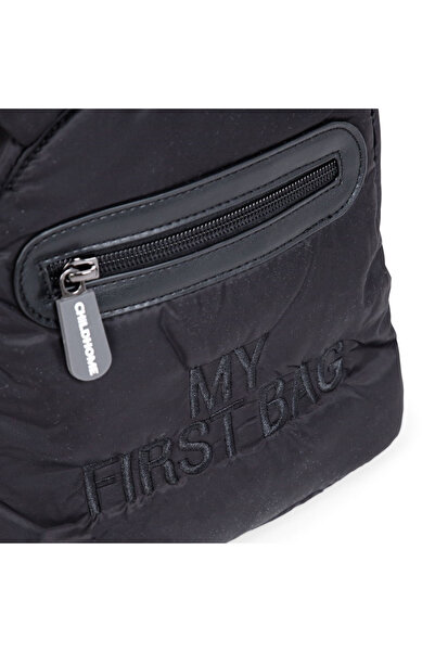 CHILDHOME My First Bag Quilted Children's Backpack Black
