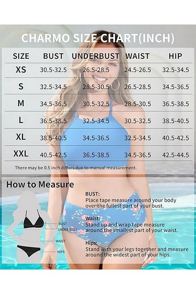 Dokotoo Women's high-waisted swimsuit with tummy control, black, size L,