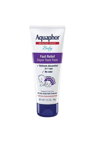 Aquaphor Fast Relief Baby Diaper Rash Paste Fast Relief Baby Diaper Rash Paste 3.5 oz 99Gr Usa