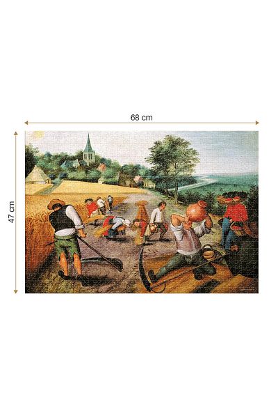 D-Toys Pieter Brueghel the Younger Puzzle - Adult Puzzle 1000 Pieces - Summer/Summer